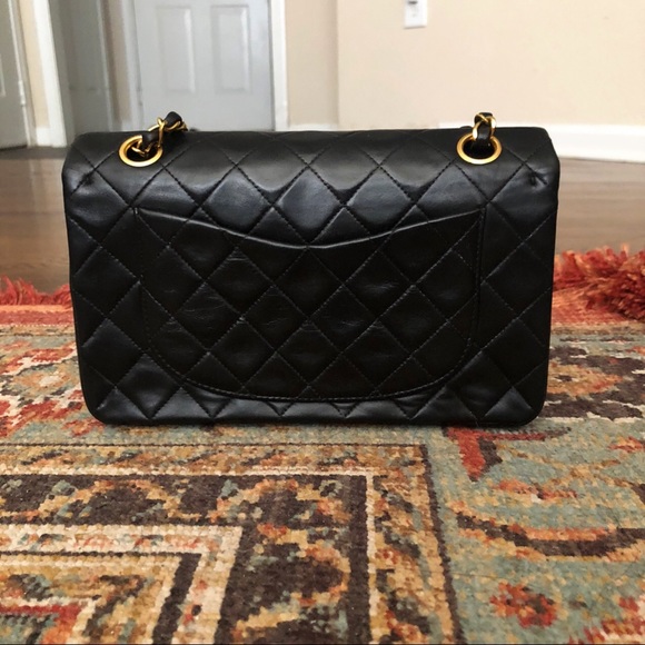 SOLD***Chanel Vintage Classic Double Flap Bag - Picture 3 of 13